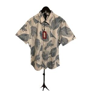 Murano Mens Size XL Shirt Jewels Of Jaipur Lightweight Cotton Slim Fit New